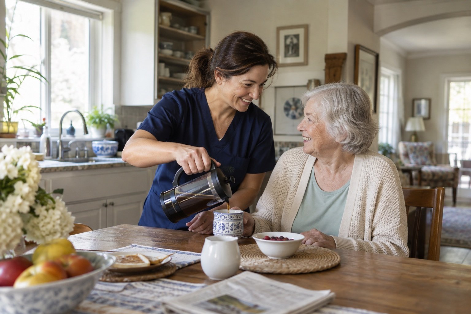 Support in familiar surroundings — ELMA Home Care